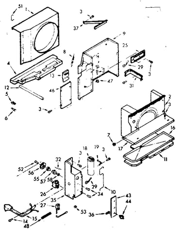Air flow parts