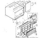 Kenmore 10673281 cabinet parts diagram