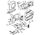 Kenmore 106741181 air flow parts diagram