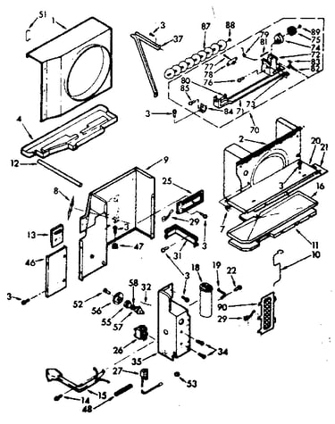 Air flow parts