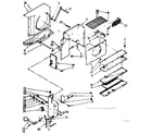 Kenmore 1067771181 air flow parts diagram