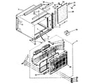 Kenmore 1067781180 cabinet parts diagram