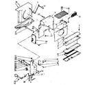 Kenmore 1067781180 air flow parts diagram