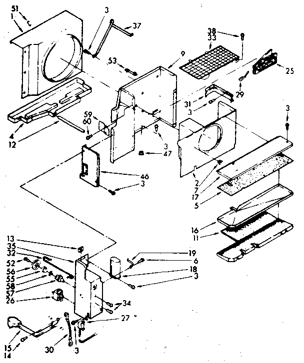 Air flow parts