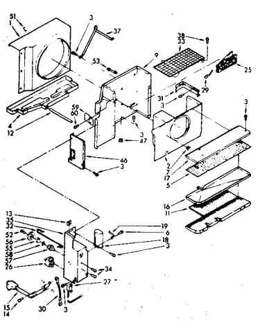 Air flow parts