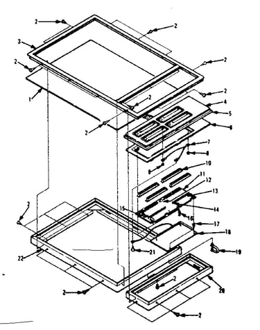 Control and top table parts