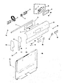 Backguard section