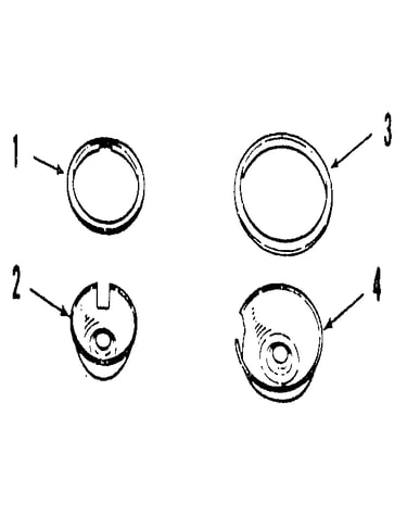 Optional porcelain pan and chrome ring kit no. 8068410