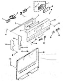 Backguard section