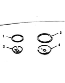 Optional porcelain pan and chrome ring kit no. 8068400
