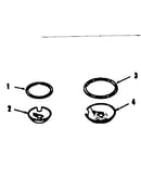 Optional porcelain pan and chrome ring kit no. 8069400