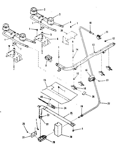 Burner section