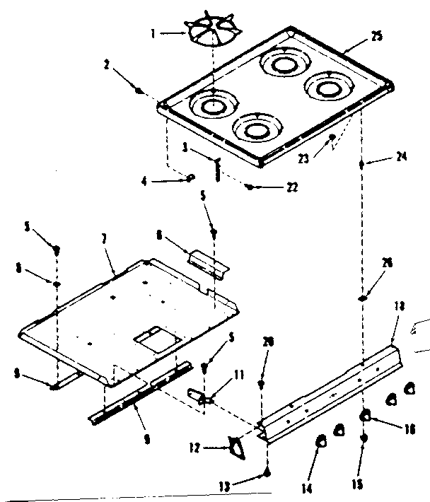 Main top section