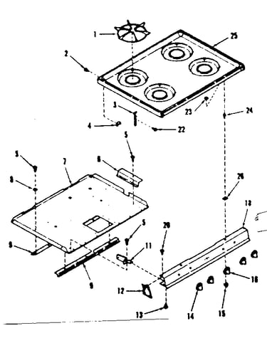 Main top section