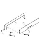 Backguard section