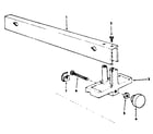 Craftsman 113221610 rip fence assembly 62937 diagram