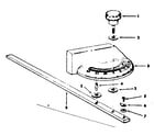 Craftsman 113221610 miter gauge assembly 62938 diagram