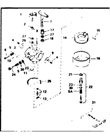 Carburetor no. 632176