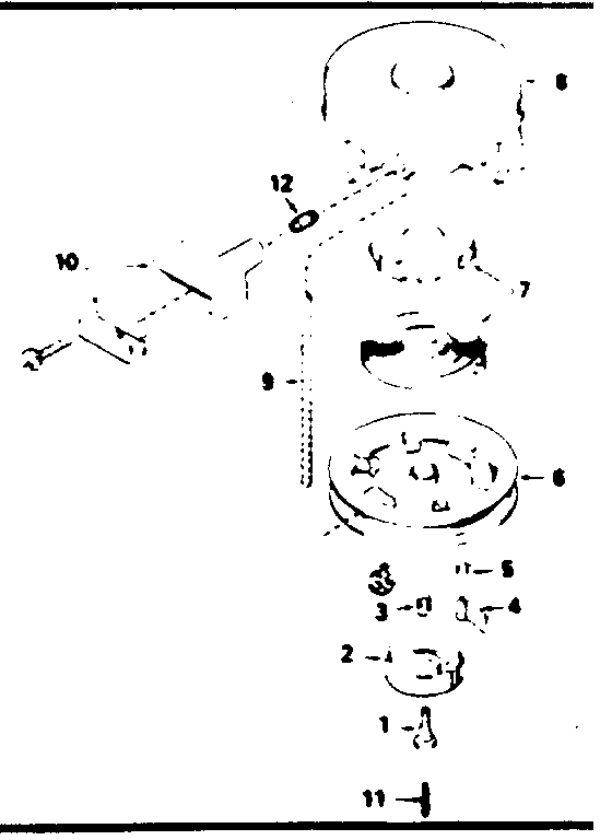 Rewind starter no. 590420a