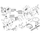 Craftsman 165155010 parts and accessories diagram