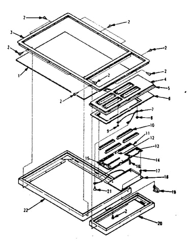 Control and top table parts
