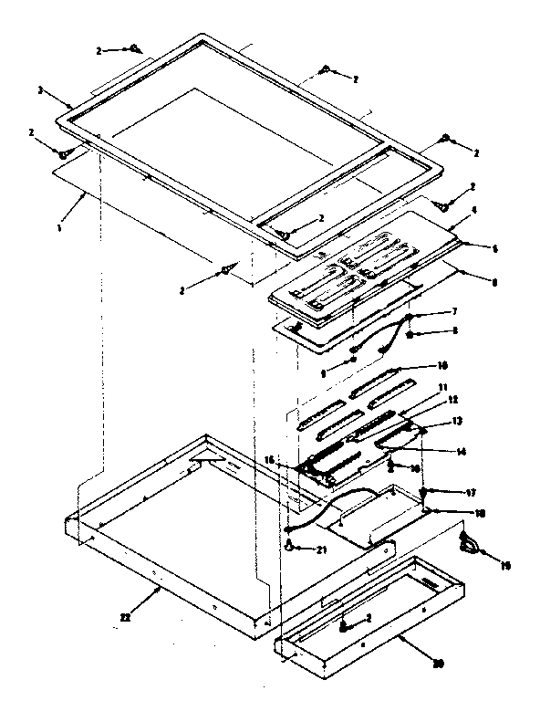 Control and top table parts