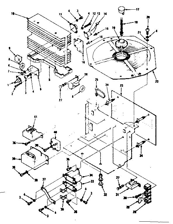 Inverter assembly parts for low power work coil