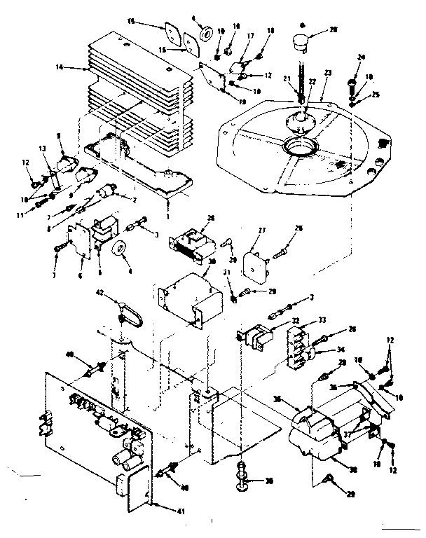 Inverter assembly parts for high power work coil