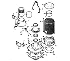 Kenmore 564403160 functional replacement parts diagram