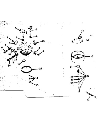 Carburetor no. 631449