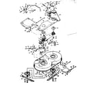 Craftsman 502255750 mower deck diagram