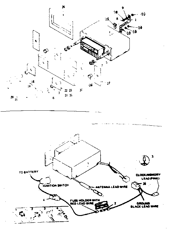 Installation of unit