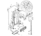 Kenmore 2538469170 cabinet parts diagram