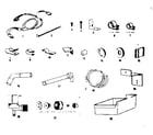 Kenmore 2538469160 ice maker installation parts kit #8085b diagram