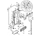 Kenmore 2538569170 cabinet parts diagram