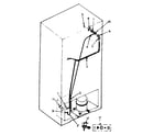 Kenmore 2538569180 ice maker installation parts diagram