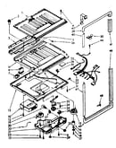 Compartment separator and control parts