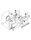 Front panel and door parts