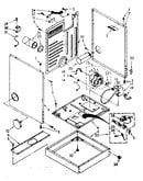 Cabinet and motor parts