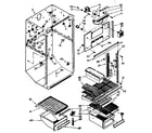 Kenmore 1068637780 liner parts diagram