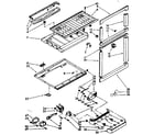 Kenmore 1068637710 breaker and partition parts diagram