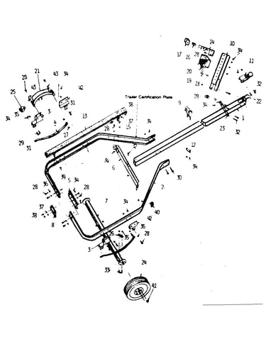 Boat trailer