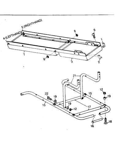 Undercarriage and base tube