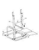 Barbell support