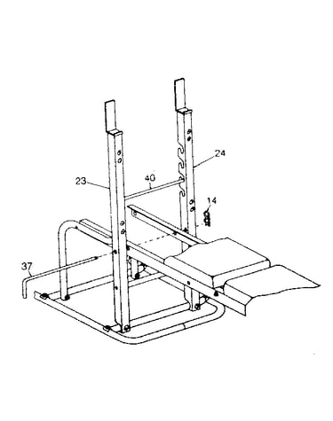 Barbell support