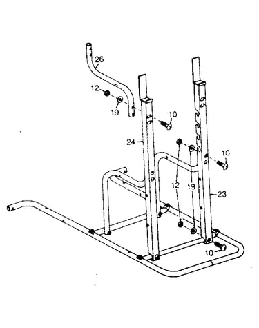 Barbell support assembly