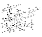 Sears 15579 leg lift assembly diagram
