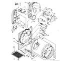 Kenmore 11087592720 bulkhead parts diagram