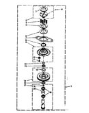 Basket drive and brake parts