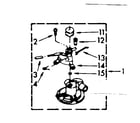 Kenmore 11083382610 water pump parts diagram